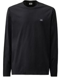 C.P. Company - Logo Patch Crewneck T-Shirt - Lyst