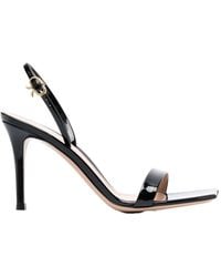 Gianvito Rossi - Square Head High Heel Sandals - Lyst