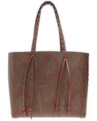 Etro - Paisley Jacquard Large Shopping Bag - Lyst