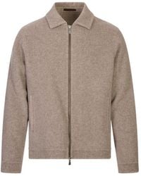 Fedeli - Shirt-Style Zip-Up Jacket - Lyst