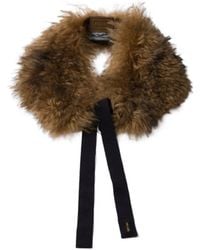 Prada - Shearling Collar - Lyst