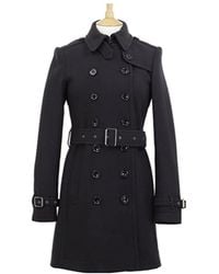 Burberry - Logo Trench Coat - Lyst