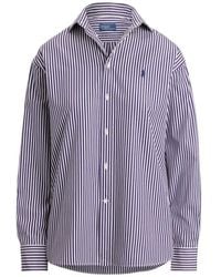 Polo Ralph Lauren - Striped Long Sleeve Shirt - Lyst