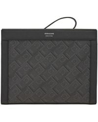 Ferragamo - Ferragamo Monogram Zipped Pouch - Lyst
