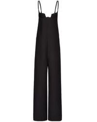 Valentino - Cut-Out Detail Jumpsuit - Lyst