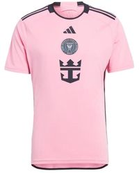 adidas - Inter Miami Cf 24/25 Home Shirt T-Shirt - Lyst