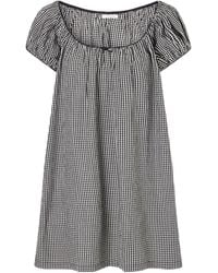 Doen - Julia Gingham Organic Cotton-Poplin Mini Dress - Lyst