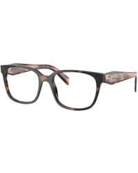 Prada - Eyewear Square Frame Glasses - Lyst