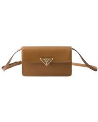 Prada - Triangle-Logo Mini Bag - Lyst
