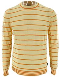 Armani Collezioni - Horizontal Striped Sweater - Lyst