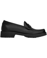 Saint Laurent - Monogram Slip-On Penny Loafers - Lyst