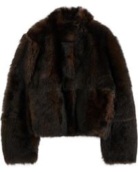 TOTEME - Totême Silky Shearling Jacket - Lyst