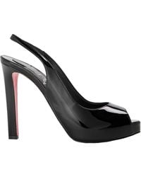 Christian Louboutin - Platform Slingback Pumps - Lyst