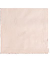 Givenchy - Logo Jacquard Frayededge Scarf - Lyst