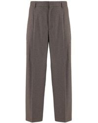 DARKPARK - Checked Wide-Leg Pants - Lyst