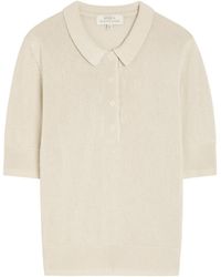 Studio Nicholson - Fine Knit Polo Shirt - Lyst