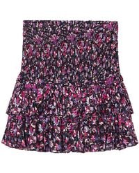 Isabel Marant - Isabel Marant Étoile Naomi Ruffled Mini Skirt - Lyst