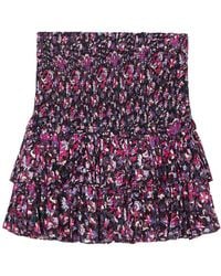 Isabel Marant - Isabel Marant Étoile Naomi Ruffled Mini Skirt - Lyst