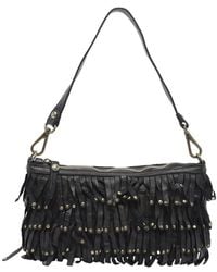 Campomaggi - Natalia Studded Fringe Shoulder Bag - Lyst