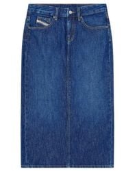 DIESEL - De-Skye-D Five-Pocket Skirt - Lyst