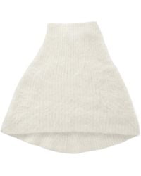 TOTEME - Ribbed Alpaca Wool Blend Scarf - Lyst
