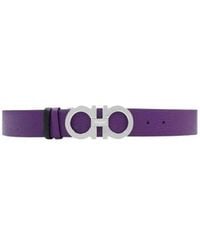Ferragamo - Logo Buckle Belt - Lyst