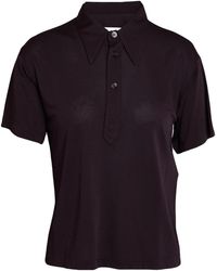 Maison Margiela - Solid Casual Short-Sleeve Top - Lyst