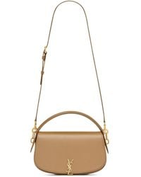 Saint Laurent - Voltaire Logo Plaque Shoulder Bag - Lyst