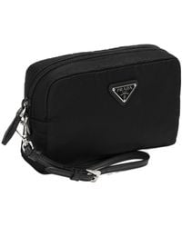 Prada - Small Re-Nylon Pouch - Lyst