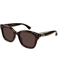 Gucci - Eyewear Square Frame Sunglasses - Lyst