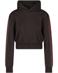 Gucci - Long-Sleeve Hooded Sweatshirt - Lyst