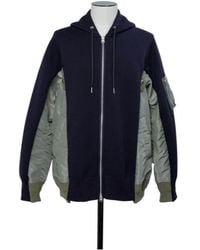 Sacai - Sponge Sweat Twill Hoodie - Lyst