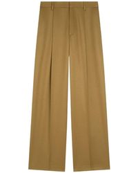Dries Van Noten - Straight-Leg Pleated Trousers - Lyst