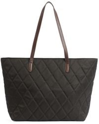 Barbour - Solid Color Shoulder Bag - Lyst