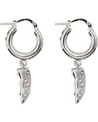 Marni - Crystal-Embellished Hoop Earrings - Lyst