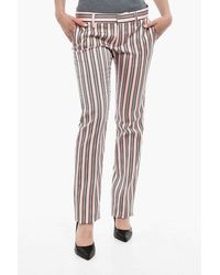 DSquared² - Striped Trousers - Lyst