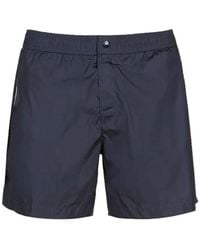 Moncler - Elastic Waist Shorts - Lyst