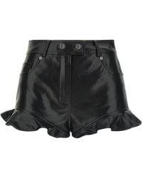Self-Portrait - Voluntary Ruffled Shorts - Lyst