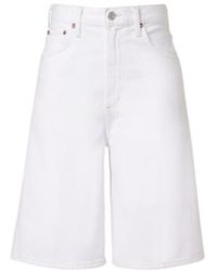Agolde - Five-Pocket Denim Shorts - Lyst