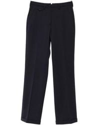 Seventy - Pressed-Crease Tailored Trousers - Lyst