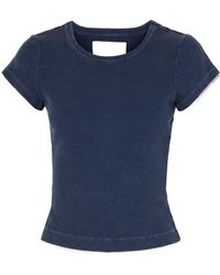 Citizens of Humanity - Nello Ribbed Jersey T-Shirt - Lyst