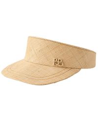 Ruslan Baginskiy - Embroidered Straw Visor - Lyst