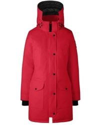 Canada Goose - Logo-Patch Zip-Fastening Coat - Lyst