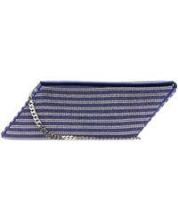 Kara - Embellished Parallelogram Clutch Bag - Lyst