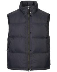 Stone Island - Zipped Down Vest - Lyst