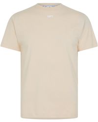 Off-White c/o Virgil Abloh - Logo Short Sleeve T-Shirt - Lyst