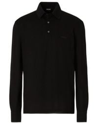 ZEGNA - Cotton Piquet Polo Shirt - Lyst