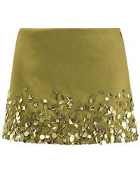 retroféte - Retrofete Embellished Mini Skirt - Lyst