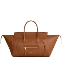 Celine - Zippered Shoulder Bag - Lyst