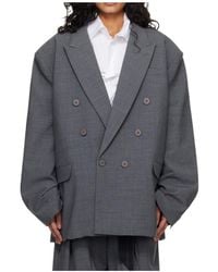 OTTOLINGER - Flex Oversized Double-Breasted Blazer - Lyst